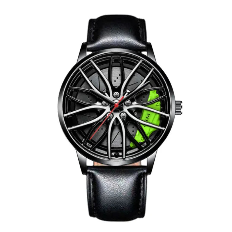 Fashion Wheel Design Quartz Watch