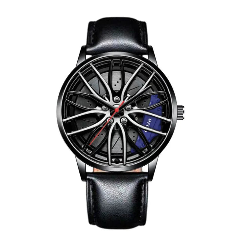 Fashion Wheel Design Quartz Watch