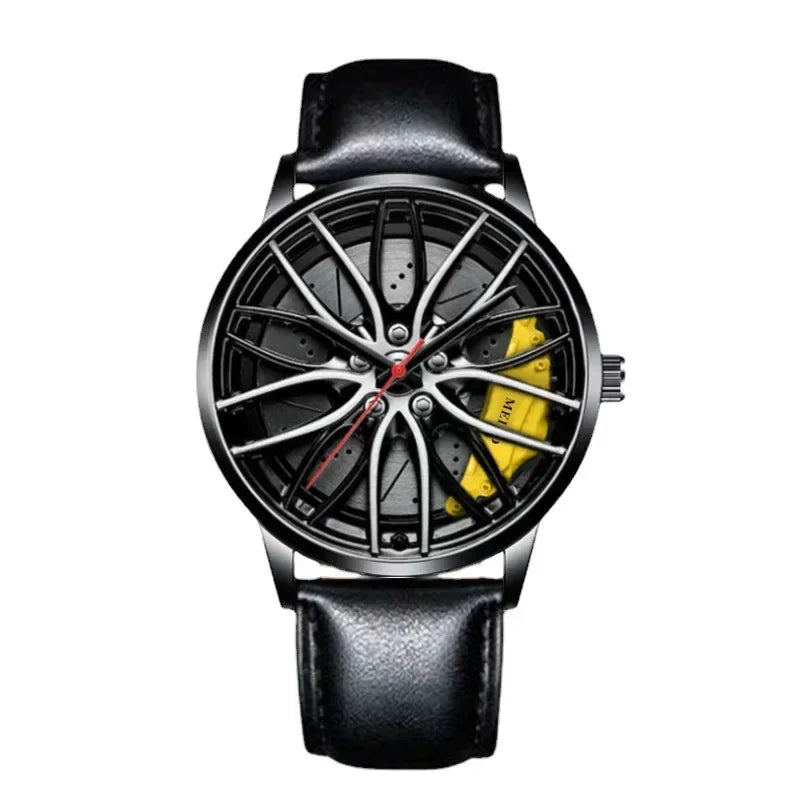 Fashion Wheel Design Quartz Watch
