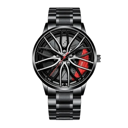 Fashion Wheel Design Quartz Watch