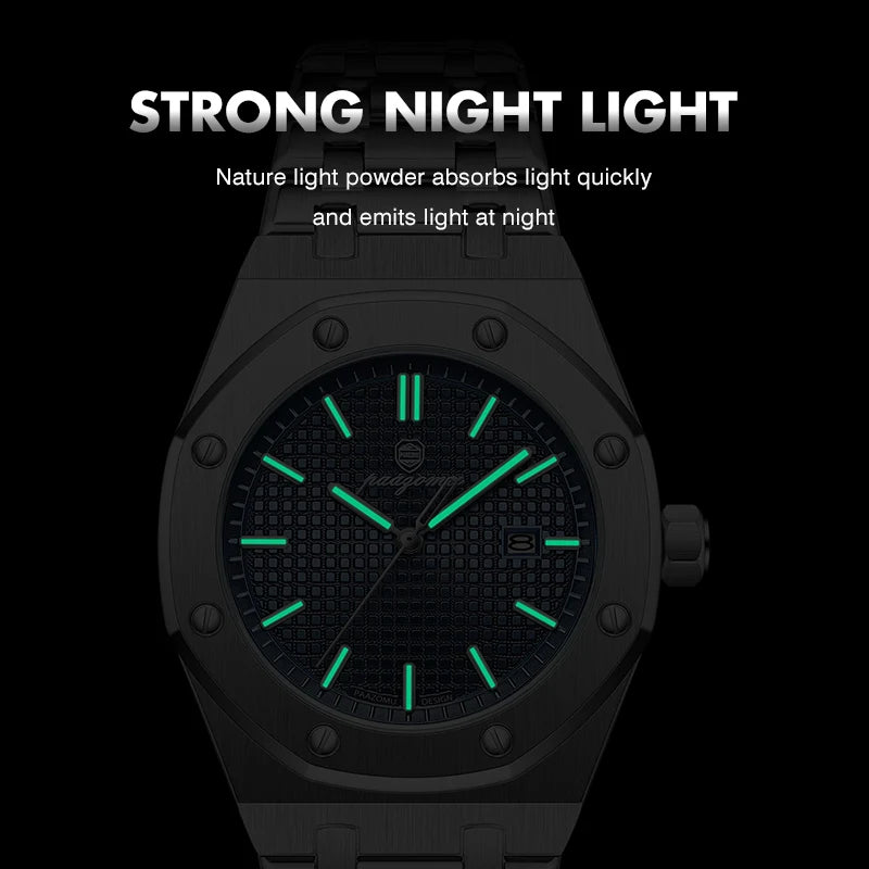 Luxury Square Business Watch Luminous