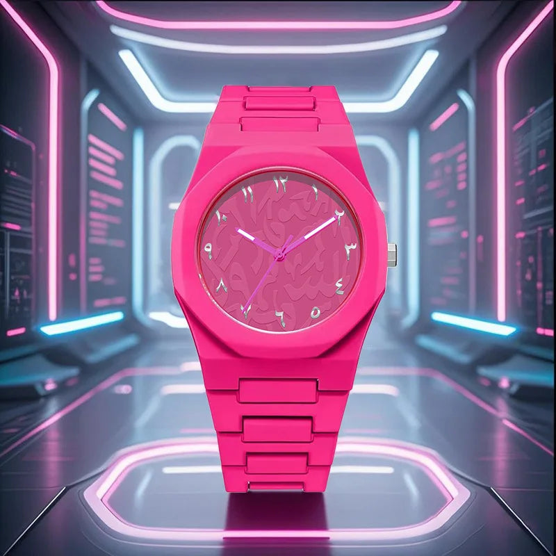 Stainless Steel Sports Watch Waterproof