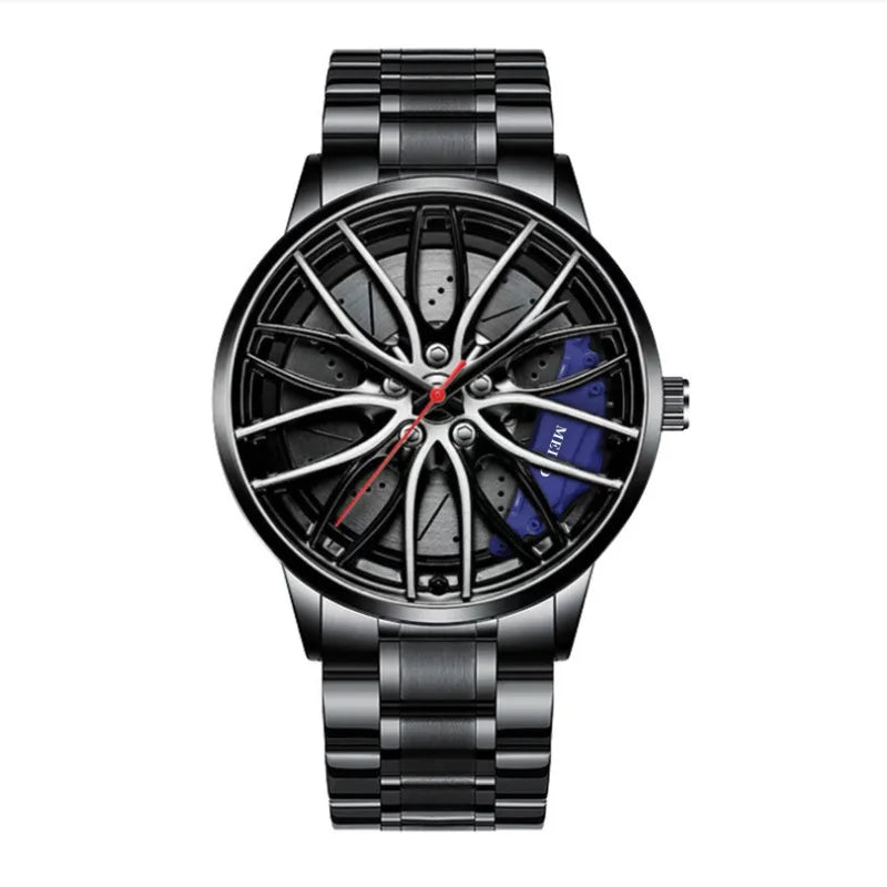 Fashion Wheel Design Quartz Watch